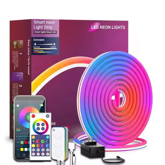 KIT TIRA NEON RGB-IC INTELIGENTE