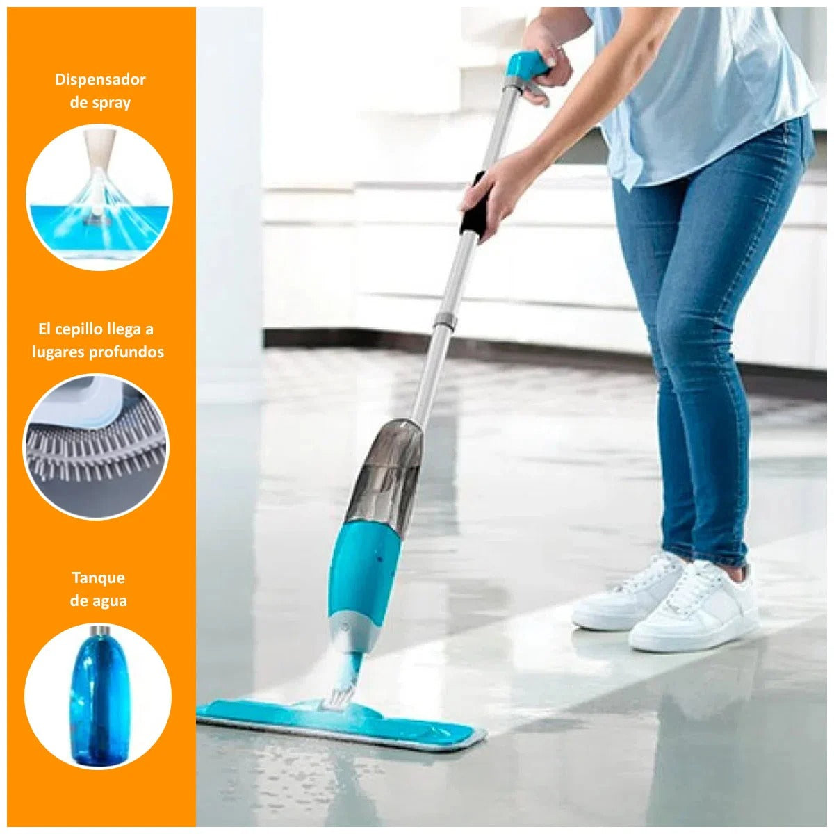 Trapeador Spray Mop 360